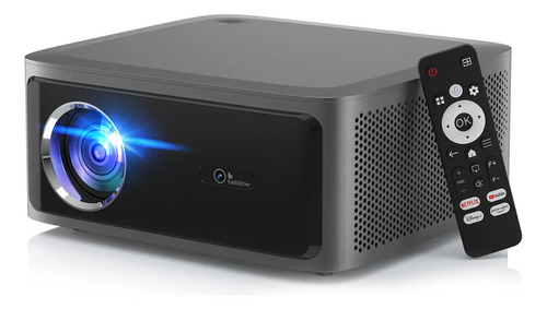 Projetor bettdow ac1071 1080p 1000ansi lumens wi fi bluetoot