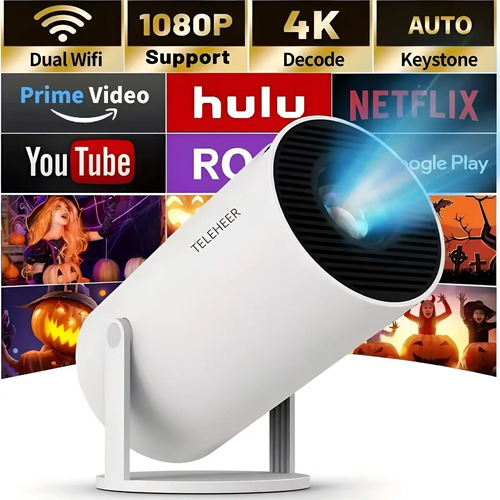 Projetor hy300 portatil branco 110v220v