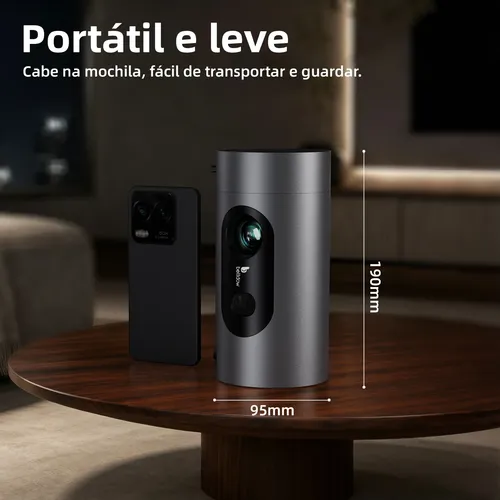 Projetor Portátil Bettdowac1093pro 350ansi 4kgtv Com Netflix