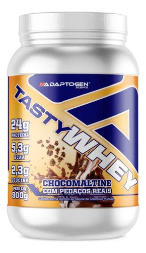 Proteina para ectomorfo tasty whey sabor chocomaltine 900g s