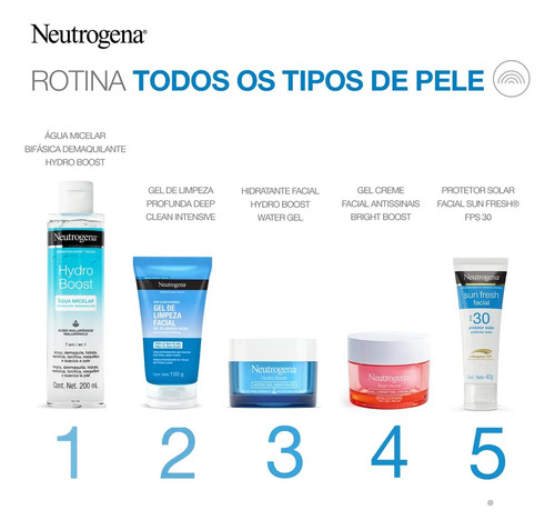 Protetor solar facial sun fresh fps 70 40g Neutrogena