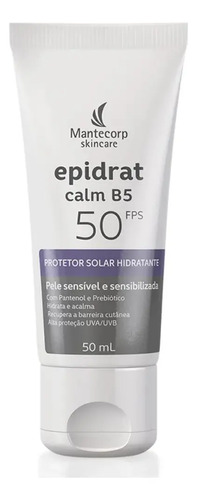 Protetor solar hidratante epidrat calm b5 fps50 bisnaga 50ml