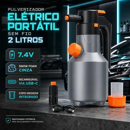 Pulverizador de espuma eletrico alta pressao snow foam