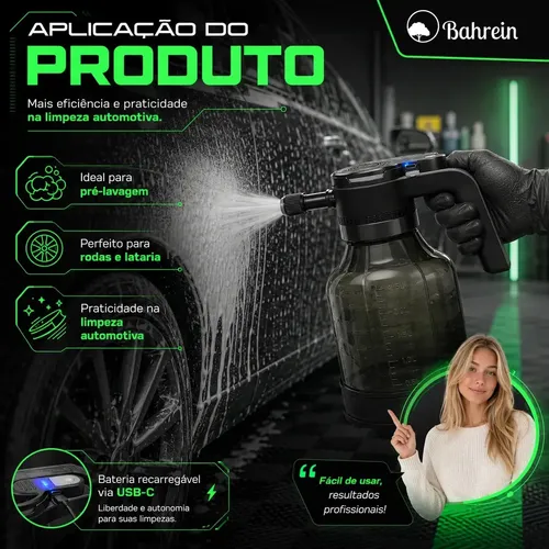 Pulverizador De Espuma Eletrico Alta Pressão Snow Foam