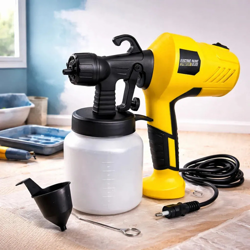 Pulverizador de tinta eletrico pistola de pintura spray prof