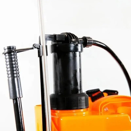 Pulverizador Elétrico Costal Brudden SS20B 20L Cor Amarelo Com Bateria Recarregável 12V