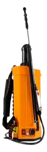 Pulverizador Elétrico Costal Brudden SS20B 20L Cor Amarelo Com Bateria Recarregável 12V