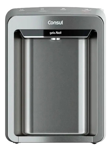 Purificador consul cpb33 agua gelada e natural cor cinza 1