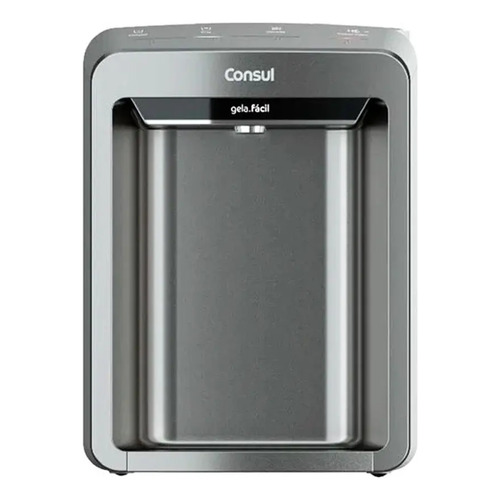 Purificador consul cpb33 agua gelada e natural cor cinza 1