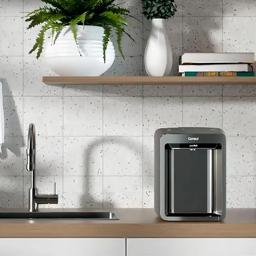 Purificador Consul Cpb33 Água Gelada E Natural Cor Cinza