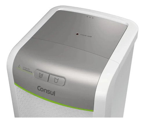 Purificador de água Consul Branco refrigerado com proteção antibactérias CPB34ASVNA