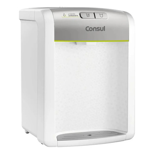 Purificador de água Consul Branco refrigerado com proteção antibactérias CPB34ASVNA