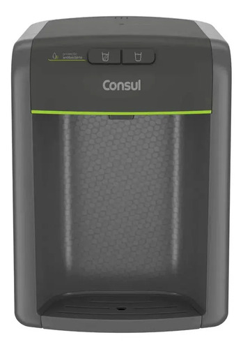 Purificador de agua consul cinza refrigerado com protecao an
