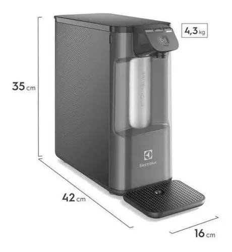 Purificador de agua natural fria e gelada eletronico placa c