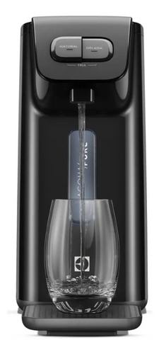 Purificador electrolux agua fria natural gelada preto pe15p