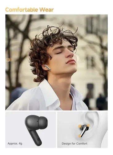 Qcy Melobuds Pro Anc Ht08 Bt5.3 Fones De Ouvido 6 Mic Hi-res