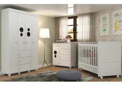 Quarto de bebe completo infantil com guarda roupa comoda ber