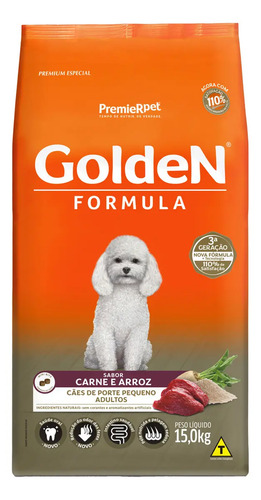 Racao golden formula mini bits para caes adultos de pequeno