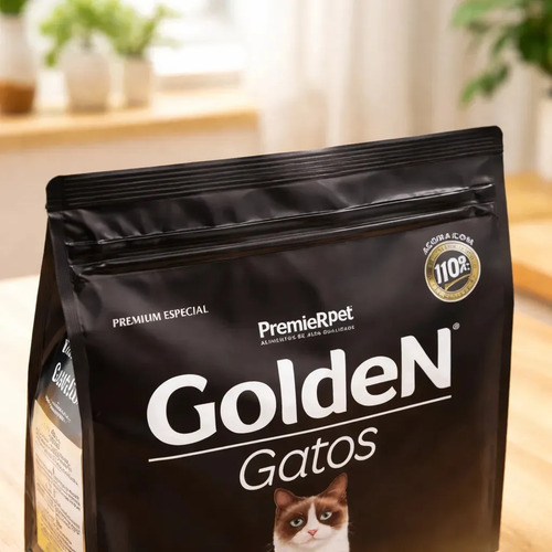Ração Golden gatos castrados sabor frango 10kg
