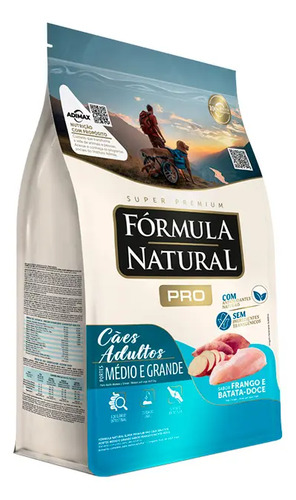 Ração P/caes Adulto Formula Natural Pro Medio E Grande 15kg