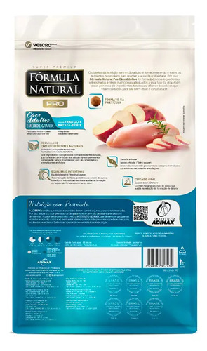 Ração P/caes Adulto Formula Natural Pro Medio E Grande 15kg