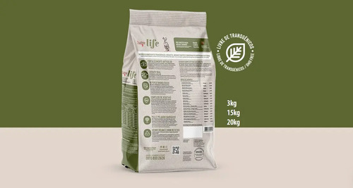 Ração Seca Quatree Life Adulto Médio/Grande Frango Arroz 15kg