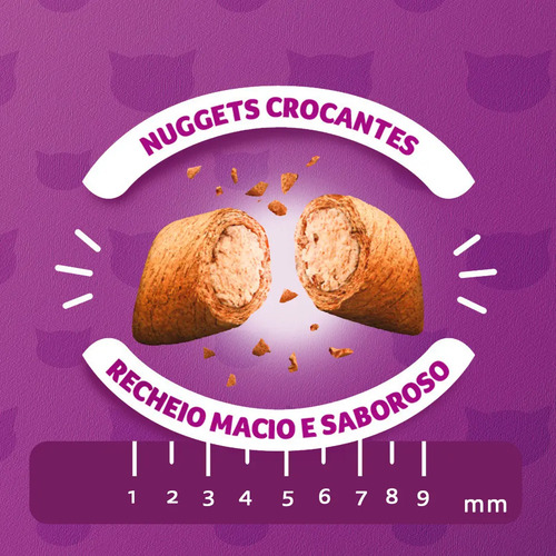 Ração Whiskas para gatos adultos castrados sabor carne 10.1kg