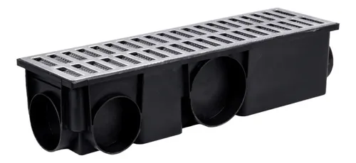 Ralo Linear Coletor Modular 15x50cm + Tela Anti Insetos