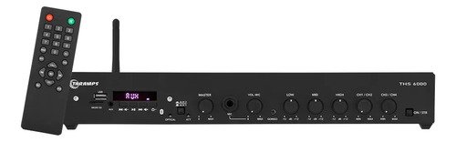 Receiver amplificador taramps ths 6000 de 400w rms para 4 ca