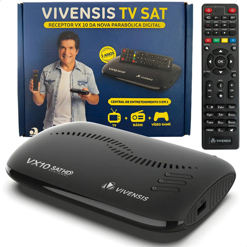 Receptor vivensis vx10 nova parabolica tv sem mensalidade an