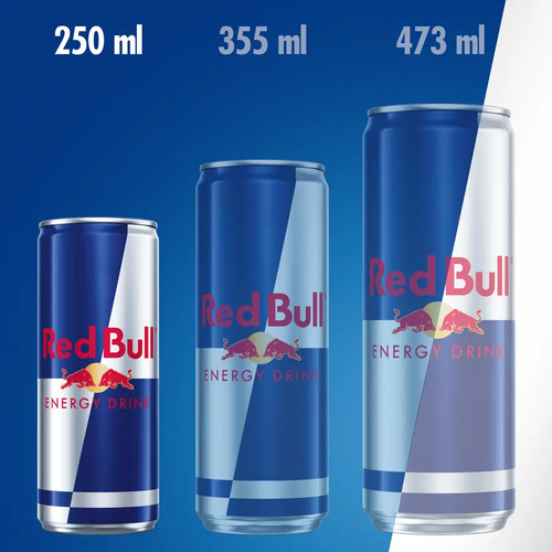 Red Bull Energético, Energy Drink, 250ml, 24 latas