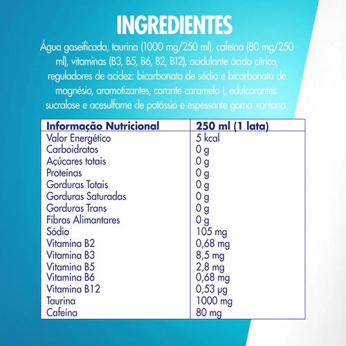 Red Bull Energético, Sugar Free, Sem Açúcar, 250ml, 24 latas