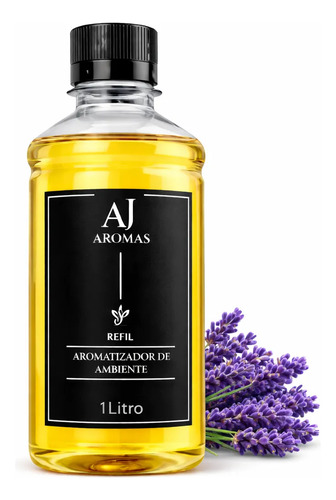 Refil aromatizador 1l difusor de varetas alta concentracao