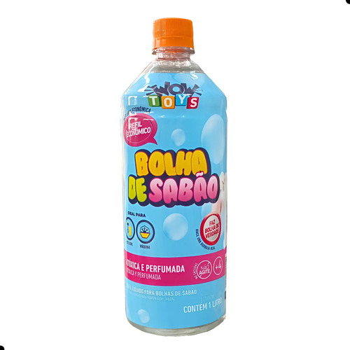 Refil bolha de sabao wow toys 1 litro