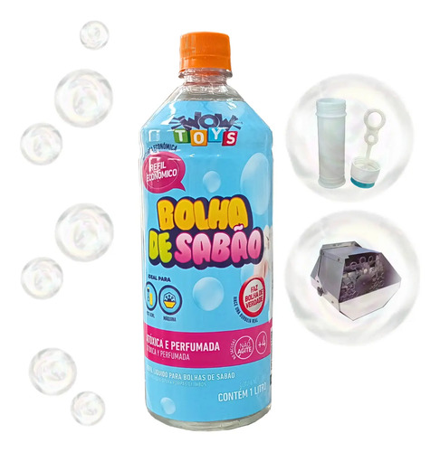 Refil Bolha De Sabão Wow Toys 1 Litro