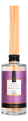 Refil difusor de varetas 250ml via aroma mais vendidos