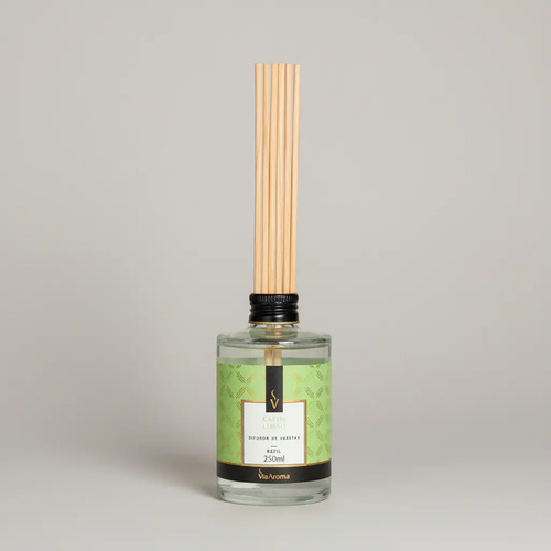 Refil Difusor De Varetas 250ml Via Aroma Mais Vendidos