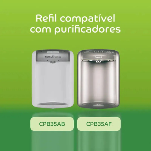 Refil Filtro Consul Cix06ax Purificadores Cpc31ab E Cpb34as