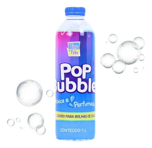 Refil para bolha de sabao bubble dbl715 tiny tyke 1 litro
