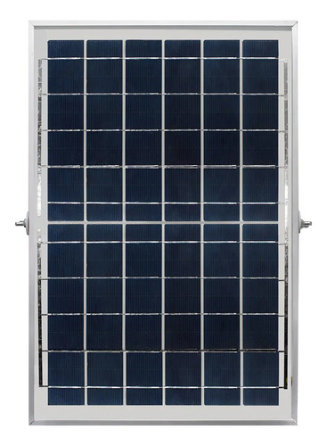 Refletor Solar 400w Placa Bateria Prova Dágua Led Holofote Carcaça Preto Luz Branco-frio