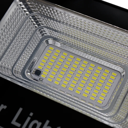 Refletor Solar Led Holofote 400w Placa Bateria Prova Dágua