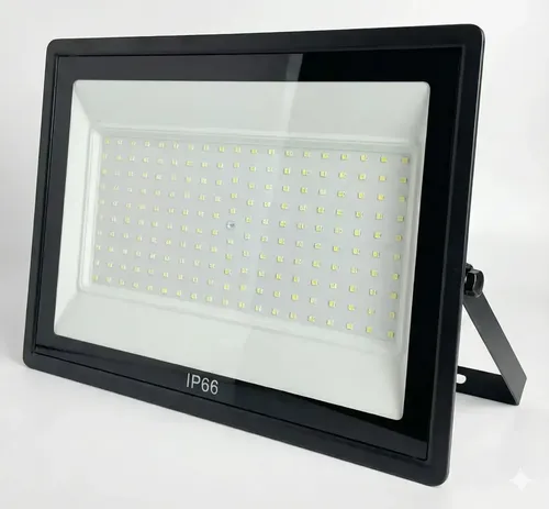 Refletor Super Premium Led Holofote 3000w Pdágua Bivolt Frio
