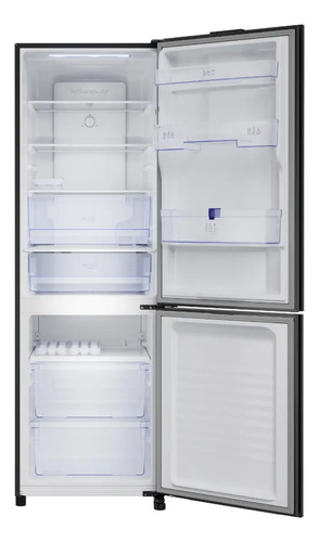Refrigerador Panasonic 407l Black Glass Nr-bb41gv2b Preto
