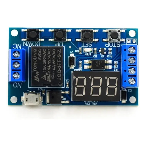 Relé Temporizador Digital Ajustável Timer P/ Chocadeira Nfe