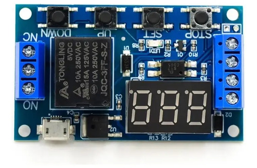 Relé Temporizador Digital Ajustável Timer P/ Chocadeira Nfe