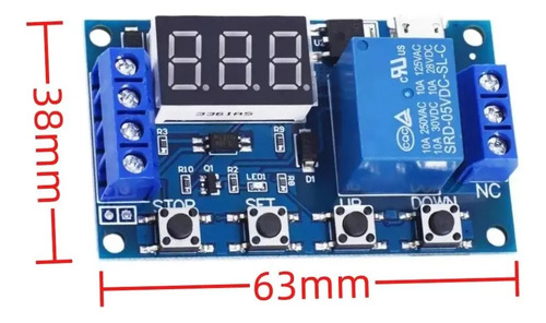 Relé Temporizador Digital Ajustável Timer P/ Chocadeira Nfe