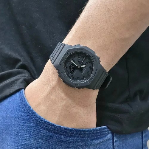 Relógio Casio G-Shock Masculino Carbon GA-2100-1A1DR Preto
