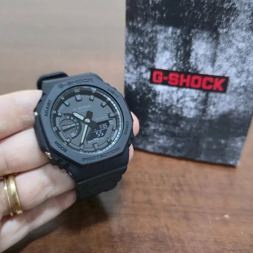 Relógio Casio G-Shock Masculino Carbon GA-2100-1A1DR Preto