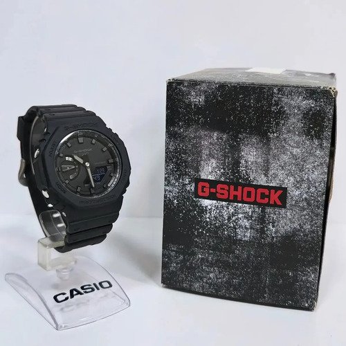 Relógio Casio G-Shock Masculino Carbon GA-2100-1A1DR Preto