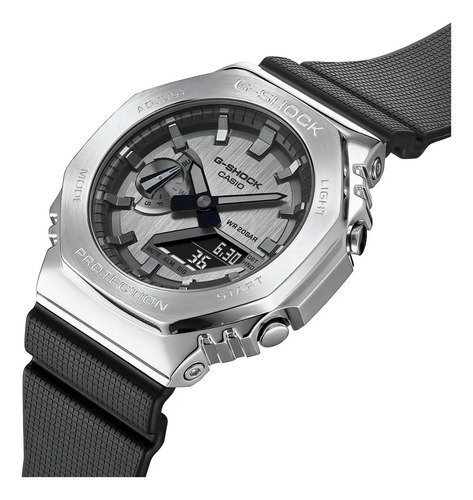 Relógio Casio G-shock Oak Gm-2100-1adr Carbon Core Guard